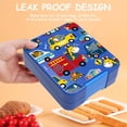 thumbnail image 7 of Bento Boxes Lunch Box for School, Leak-Proof Small Bento Box 4 Compartment Toddler Lunch Container for Daycare, Ideal Portions Size for Ages 3 to 7, 7 of 7