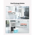 thumbnail image 6 of 52 Pints Dehumidifier for Home Basement Commercial Industrial Use with Drain Hose Smart Humidity Control Low Noise Large Coverage White, 6 of 6