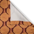 thumbnail image 6 of Ambesonne Tree Grommet Curtain, Abstract Forest Modern Art, 50" x 63", Orange Chestnut Brown, 6 of 6