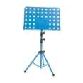 thumbnail image 2 of Bunblic Sheet Music Stand Music Note Holder Tripod Base Practical Convenient Non Slip Book Stand Height Adjustable for Musicians Band Blue, 2 of 8
