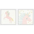 thumbnail image 2 of Marmont Hill Unicorn Star Diptych, 2 of 5