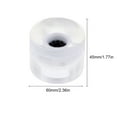thumbnail image 4 of 4pcs Roues de Skateboard Longboard PU Rouleaux Clignotants PU Roue Clignotante Skateboard Roues Clignotantes 60x45mm, Blanc, 4 of 7