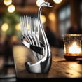 thumbnail image 6 of geerera Stainless Steel Fruit Fork Dessert Coffee Spoon Pedestal Dinner Fork Spoon, 6 of 8