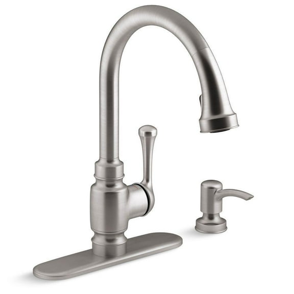 Kohler Carmichael Kitchen Faucet Stainless Steel