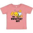 thumbnail image 3 of Inktastic The Sweetest Boy with Bee and Honey Combs Boys or Girls Baby T-Shirt, 3 of 5