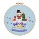thumbnail image 1 of Decoraciones de Navidad para el Hogar Dibujos Animados de Navidad Bordado Inglés Diy Material Embalaje Redondo Bordado Lus Decoración de la Sala de Estar Colgante Decoraciones Del Hogar para la Sala D, 1 of 6
