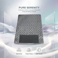 thumbnail image 4 of 35.4 x 23.6 inch Shower Mat Non Slip with Foot Scrubber, Large Bath Mat with 200+ Suction Cups, PVC Shower Foot Scrubber Mat, Fast Drain Hole, Heat-Resistant, Gray, 4 of 8