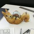 thumbnail image 1 of HOZADOIE Resin Squirrel Home Essentials Squirrels Tape Cutter Roll Rack Home Office Desktop Cute Animals Rubber Pedestal Decoration, 1 of 9