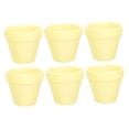 thumbnail image 6 of OUNONA  6 Pcs Succulent Flower Pot Dollhouse Pots Good Process, 6 of 8
