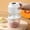 White, variant on RYDCOT Electric Garlic Chopper, Mini USB Charging Wireless Food Processor with 304 Stainless Steel, 3 Sharp Blades, Portable Kitchen Meat Grinder for Onion, Garlic, Ginger, Baby Food