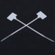 thumbnail image 3 of Etiquetas de nailon para bridas de cables, autoblocantes, con cremallera de red, para envolver y envolver, 100 unidades, 3 of 8