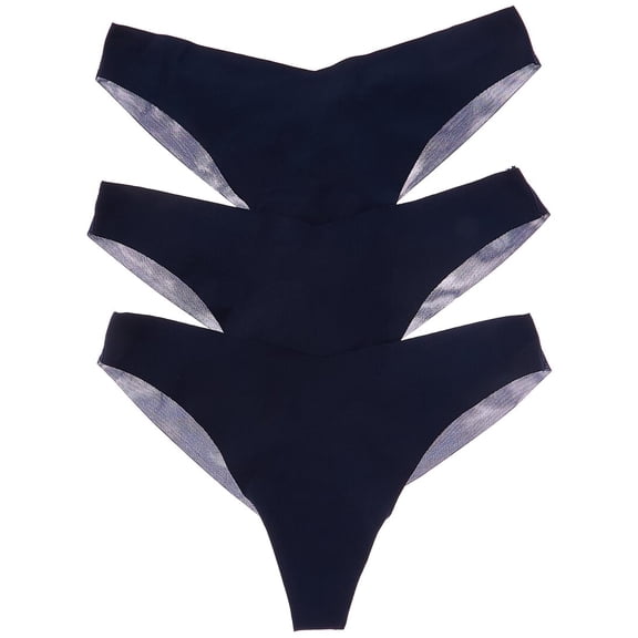 Journelle womens 3pk Victoire Jolie Thong, XL, Blue