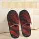 thumbnail image 2 of Fotbe Red Dragon On Black Pantuflas Peludas para Mujer con Estampado, Zapatillas de Peluche, Zapatos de Invierno para Casa, Uso Interior y Exterior-Large, 2 of 8