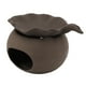 thumbnail image 3 of Tostador de té de cerámica, calentador de té de hojas sueltas, olla para hornear con fragancia de té con cuchara de acero inoxidable, 3 of 10