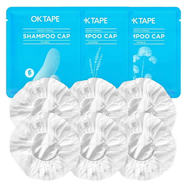 Cápsulas de champú OK TAPE sin agua (paquete de 6), 3 aromas para personas mayores