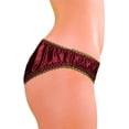 thumbnail image 3 of Merise Womens Sexy Silk Satin Bikini With Different Types Of Color & Lace Combination ! (Olive Lace- Silver Grey- Small), 3 of 6