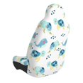 thumbnail image 2 of Wukai Sea Turtle Full Set Car Seat Covers with Soft Padding Universal Auto Front Seats Protector and Cushion Mat, 2 of 5
