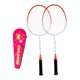 thumbnail image 5 of 2x Raqueta de bádminton Equipo de bádminton Raqueta de bádminton doble para principiantes Rojo, 5 of 9