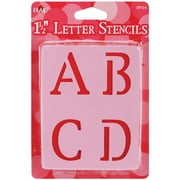 Plaid Mailbox Letter Stencils, Old School, 1-1/2"