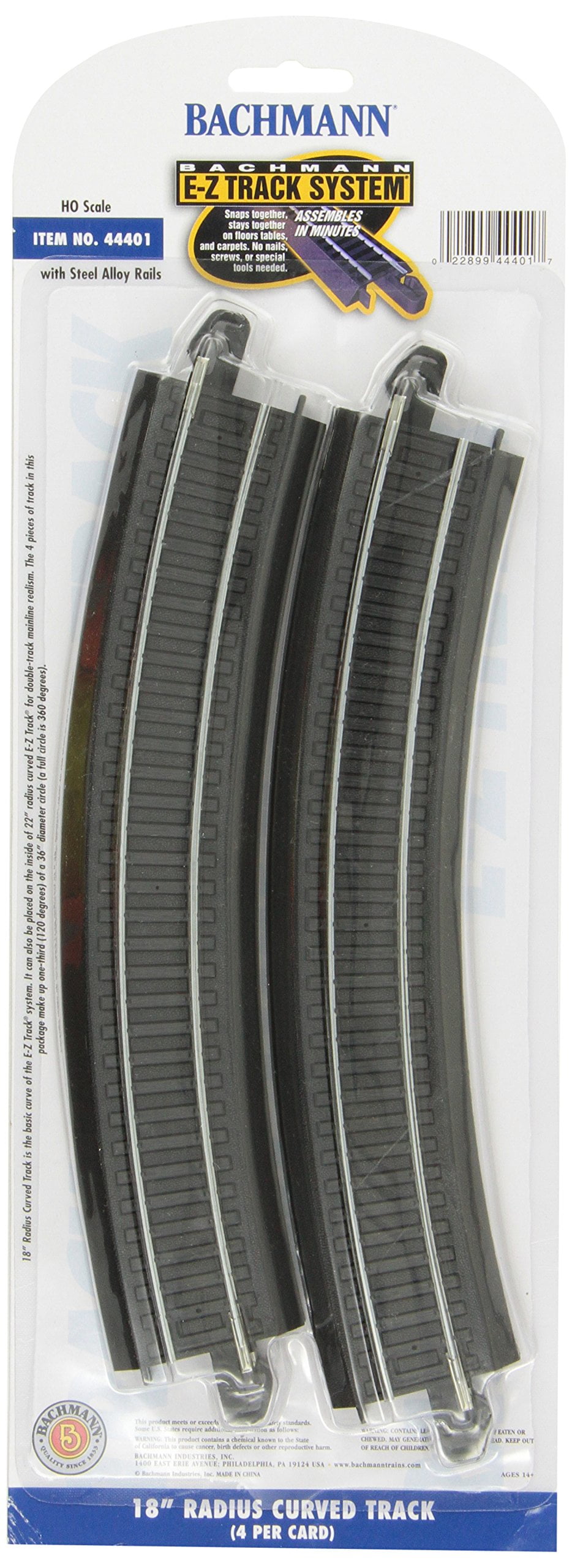 18"RADIUS CURVES ONLY $15.00! TRU-TRACK HO SCALE NICE LOT OF 14 TRU-SCALE 