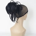 thumbnail image 4 of Adjustable Messy Style Ponytail Hair Extension Synthetic Hairpiece with Jaw Claw Amazing Shape For Women, Natural Black, 4 of 7
