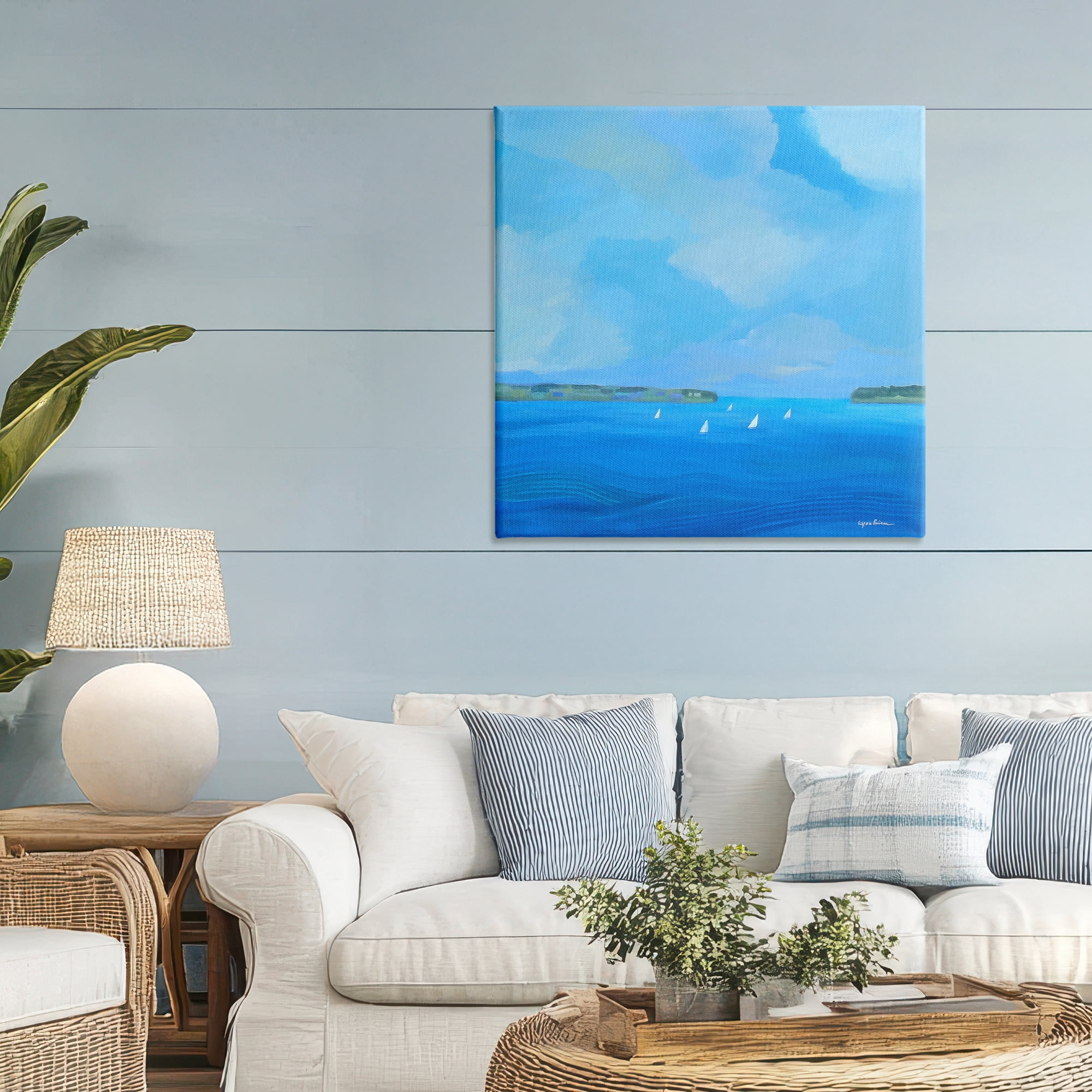Stupell Industries A Perfect Day Seascape Canvas Wall Art, design by Lynn Ericson Fine Art