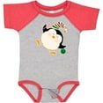 thumbnail image 3 of Inktastic Happy Christmas Penguin Boys or Girls Baby Bodysuit, 3 of 5
