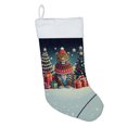 thumbnail image 2 of Leopard Christmas Christmas Stocking 13.5 in x 18 in, 2 of 3