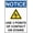 Warning Sign 5, variant on Please Wipe Your Feet Before Entering Metal Sign Aluminum Warning Tin Signs for Outdoor Business Yard Lawn Farmhouse Garden Patio Wall Decor 8x12 Inch