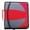 Fire Engine Red, variant on Case-it The Dual 2-in-1 Zipper Binder - Two 1.5 Inch D-Rings - Includes Pencil Pouch - Multiple Pockets - 600 Sheet Capacity - Comes with Shoulder Strap - Spearmint Dual-101