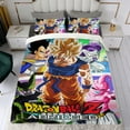 thumbnail image 4 of Dragon ball Themed Bed Sheet Set Three Piece Set 53x79 In ches Comfortable And Skin Friendly Unique Design Creating A Star Studded Night Home Decor Gifts For Family Friends fans, 4 of 6