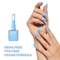 thumbnail image 6 of KISS NEW YORK Gel Nail Polish Soak Off UV LED Gel Polish 10mL Nail Art Salon Manicure DIY HEMA FREE, TPO FREE (Sky Diving), 6 of 6
