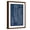 Brown Frame, variant on Art.com Blueprint Map New York Art Print by Sue Schlabach, 12" x 18"