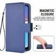 thumbnail image 4 of Samsung Galaxy A10S Case, Cell Phone Leather Sleeve PU Leather Cover Wallet Cell Phone Case Cover Compatible for Samsung Galaxy A10S Leather Case - Blue, 4 of 7