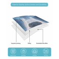 thumbnail image 4 of Quilts Queen Size Bedding Set, Aesthetic Elephants Reversible Summer Quilt 3 Pieces, Black Forest Moon Night Blue Ombre Lightweight Bedspreads Coverlets with 2 Pillow Shams for All Seasons, 4 of 5