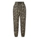 thumbnail image 4 of Pantalones Para Mujer Moda Casual Impreso Cintura Elástica Túnica Recortada Linterna Pantalones Odeerbi ODB138612, 4 of 9