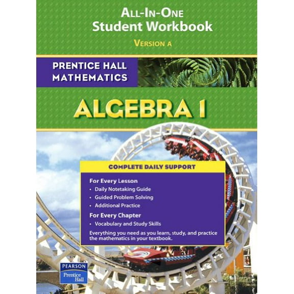 Pre-Owned Prentice Hall Math Algebra 1 Student Workbook 2007 (Paperback) 0131657186 9780131657182