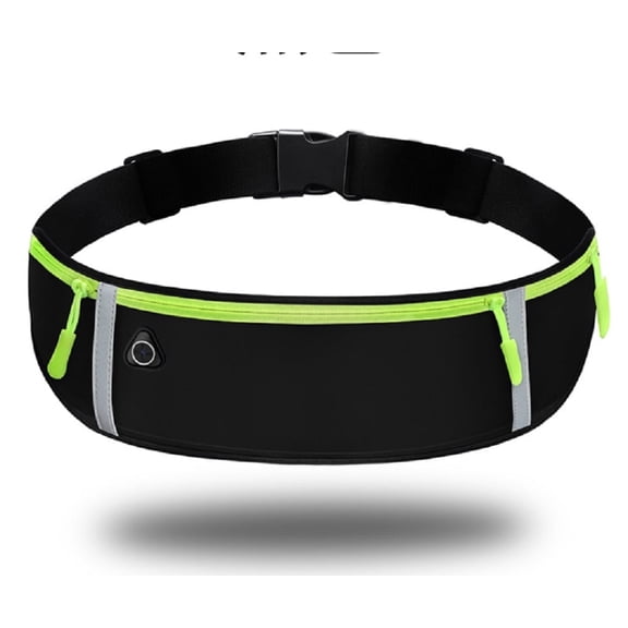 1-Pack Running Belt Waist Pack, Water-Resistant Adjustable Sports Fanny Pack for Men & Women, Slim Travel Belt Bag Phone Key Holder TIKA