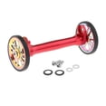 thumbnail image 2 of LOVIVER Vélos Pliants Roues Faciles Tige d'Extension avec Entretoises Rouge Coloré, 2 of 8