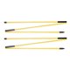 thumbnail image 1 of 2 palos de alineación de golf plegables, entrenador de swing de golf, palos de puntería de golf de 48 para poner, apuntar, swing completo , AMARILLO, 1 of 8