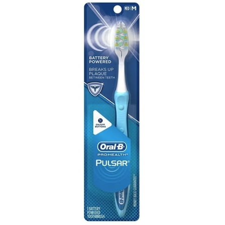 Oral-B Toothbrush Pulsar Battery Powered (2 Pack)