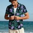 thumbnail image 1 of Ceisia Unisex Aloha Hawaiian Shirt Tropical Print Short Sleeve Button Down Casual Beach Vacation Gift Shirt, 1 of 9