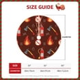 thumbnail image 4 of Balery Fire Extinguisher Printed Christmas Tree Skirt , Merry Christmas Party Christmas Tree Decoration,Adjustable Tree Skirt-48", 4 of 8