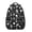 Astronaut and Moon, variant on Astronaut and Rocket Black Pattern Backpack for School, Cute School Bag with Adjustable Shoulder Straps and Padded Back, 15.3"x11"x6.7"