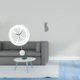 thumbnail image 2 of Reloj de pared decorativo, silencioso, sin , de resina acrílica, redondo, estatua de gato, adecuado para dormitorio, baño, sala de estar, escrit, 2 of 8