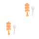 thumbnail image 4 of Monstrate Rice Ball Mold DIY Washable Ergonomic Indoor Restaurant Held Handled Accessories Cooking Kitchen Maker Tools Hand 2Conjunto, 4 of 6