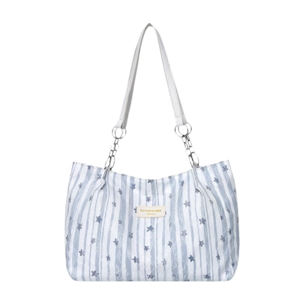 Bolso tote para mujer, bolso clásico de mano para mujer, ideal para viajes, para la calle, el trabajo o fiestas. Azul