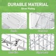 thumbnail image 4 of Ktaxon Dog Playpen 8-Panel Metal Pet Fence, 32" Outdoor Portable Pen for RV Camping Yard, Black, 4 of 7