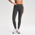 thumbnail image 2 of WAYUTE Womens Leggings Tummy Control Casual Stretchy Fit Solid Color Trousers with Pockets for Sports Running, 2 of 7