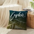 thumbnail image 3 of LALILO Throw Pillow Covers Motivation Quote Calligraphy Lettering Nature Cushion Cover 18" x 18", 2 Pack, 3 of 6